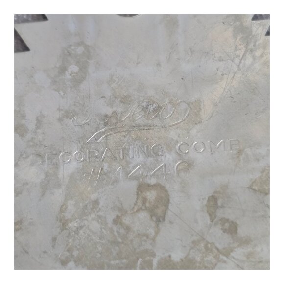 Vintage Ateco Cake Decorating (4) Flower Nails & Icing Comb - Picture 8 of 8